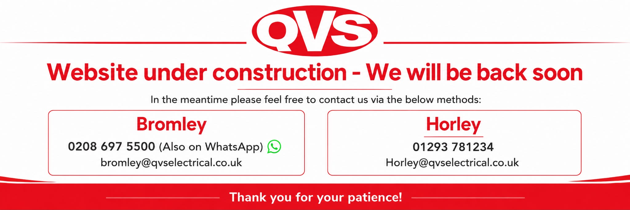 Website Under Construction