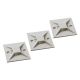 28X28MM CABLE TIE BASE-NATURAL