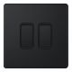 2G 2W SWITCH MATT BLACK