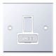 13A SWITCHED FCU P/CHR WHI