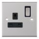 13A 1G SWITCHED SKT S/CHR BLK