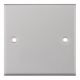 1G BLANK PLATE S/CHR