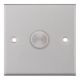 1G 2W LED DIMMER SATIN CHROME