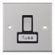 13A SWITCHED FCU S/CHR BLK