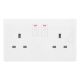 2 GANG SWITCHED SOCKET