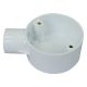 20MM TERMINAL BOX-WHITE