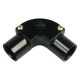 20MM INSPECTION ELBOW-BLACK