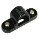 20MM SPACER BAR SADDLE-BLACK