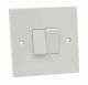 2 GANG 2 WAY SWITCH - WHITE