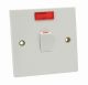 20A DOUBLE POLE SWITCH+NEON