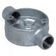 20mm THROUGH BOX - GALV