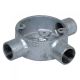 20mm TEE BOX - GALV