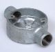 25MM GALV THROUGH BOX