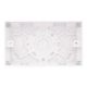 2 GANG 32mm PVC PATRESS ROUND