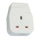 1G 13A PLASTIC TRAILING SOCKET